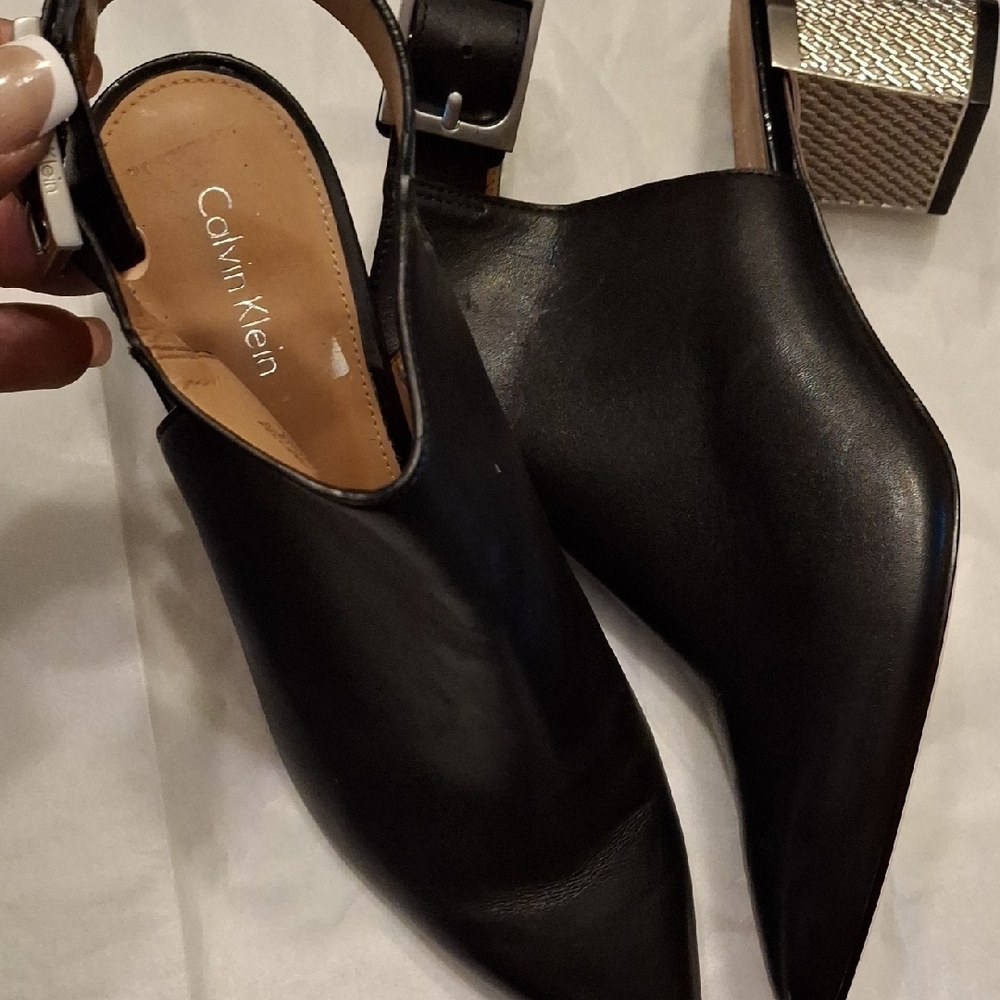 Calvin Klein Women's Black Slingback Shoes